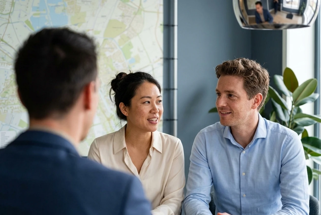 Expat couple buying a home in the Netherlands